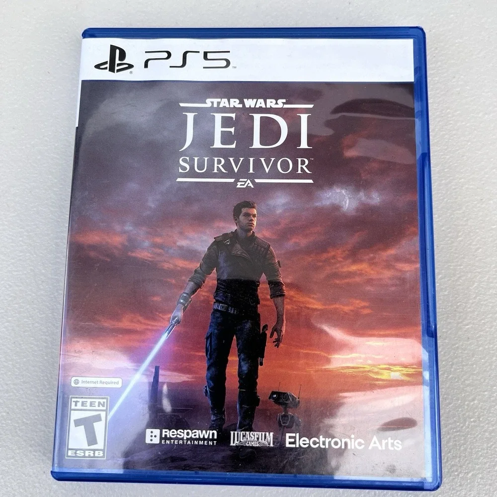 Star Wars Jedi: Survivor (Sony PlayStation 5 PS5, 2023) Pre-owned Tested Works